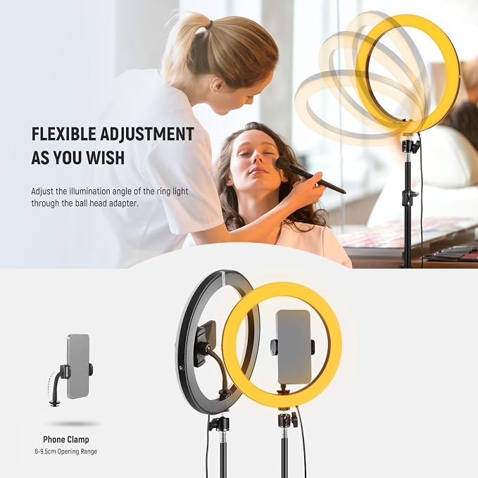 NEEWER 12" 24W High Power LED Ring Light - Image 8