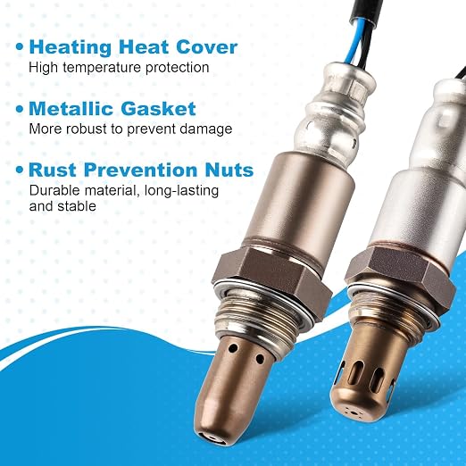 Nifeida 2PCS 234-9133 234-4905 Oxygen Sensor Upstream Downstream O2 Sensor - Image 3