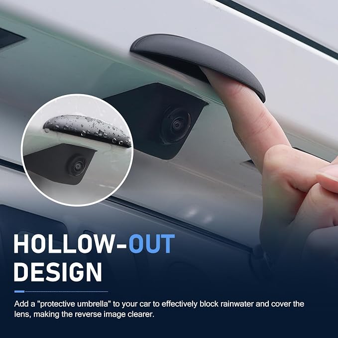 Car Rear View Camera Anti-Rain Cover, Plastic Back Up Camera Shield, Vehicle - Image 6