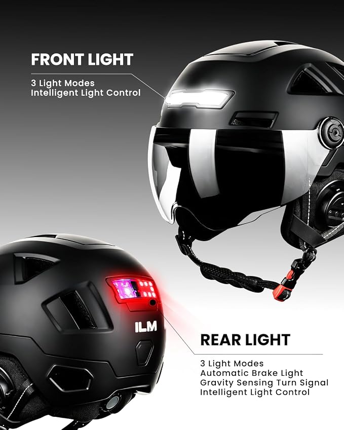 ILM Smart Adult Bike Helmet - Image 7