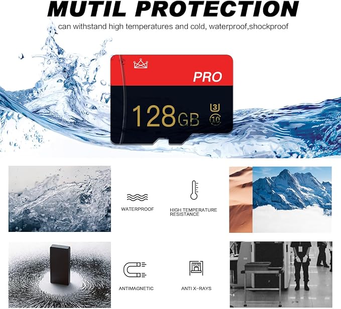 2 Pack Micro Memory Card 128GB Class 10 - Image 4