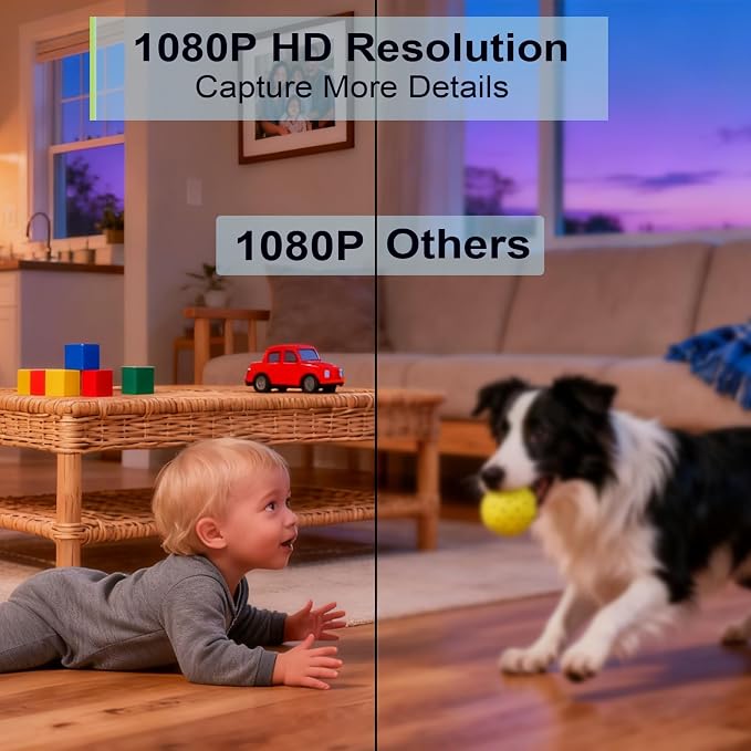 Security Camera Indoor, 2K HD WiFi Cameras - Image 3