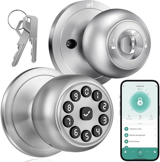 Smart Door Lock, Smart Keypad Door Knob by KLLOQUE