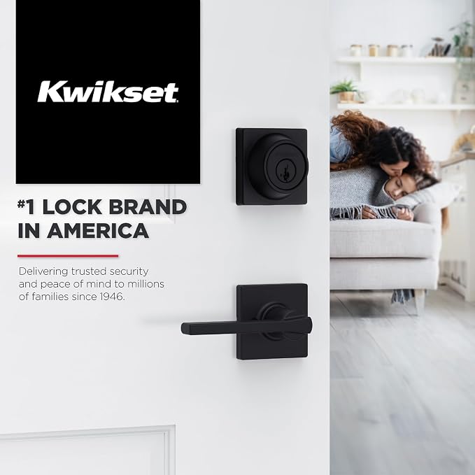 Kwikset Casey Interior Privacy Door Handle - Image 9