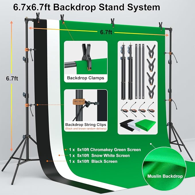 LINCO Lincostore Photo Video Studio Light Kit AM169 - Image 4