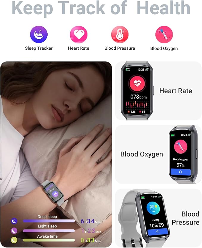 Amzhero Health Fitness Tracker - Image 4