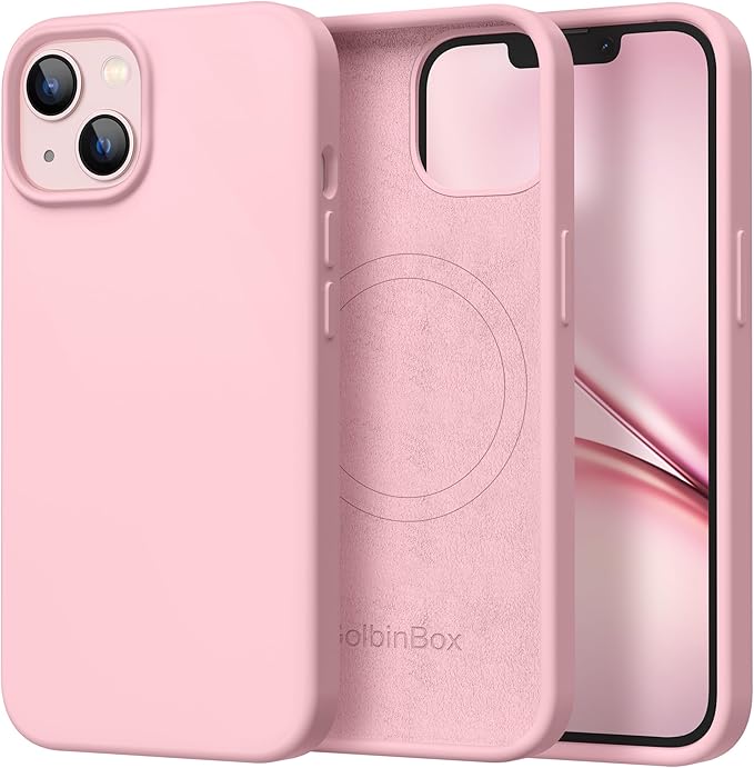 GolbinBox Magnetic for iPhone 13 Case & iPhone 14 Case, Compatible by GolbinBox