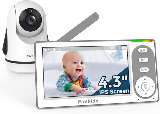 Baby Monitor - 1000ft Long Range Baby Monitor by Makeparentingeasier