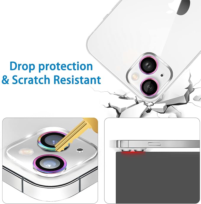 Dengduoduo 3 Pack Tempered Glass Camera Lens Protector - Image 4