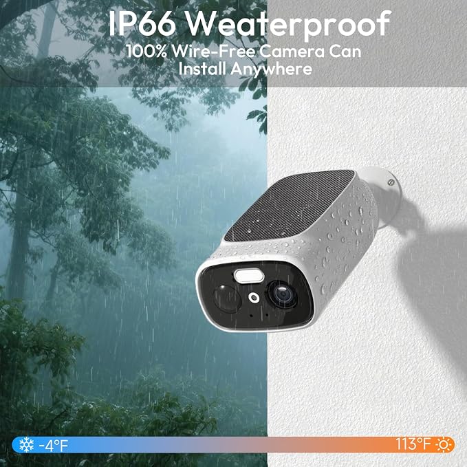 2pcs 2.4G/5G WiFi Cameras for Home Security - Image 3