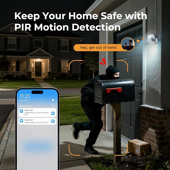 2K Cameras for Home Security Indoor/Outdoor, Inside Cameras for - Image 9