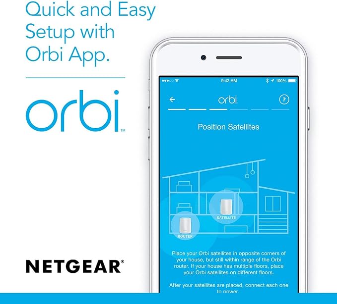 Netgear orbi Whole Home Mesh Wifi System - Image 3