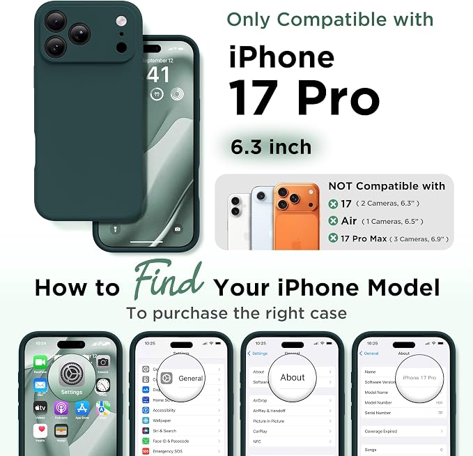 GolbinBox Magnetic for iPhone 17 Pro Case, Compatible - Image 2