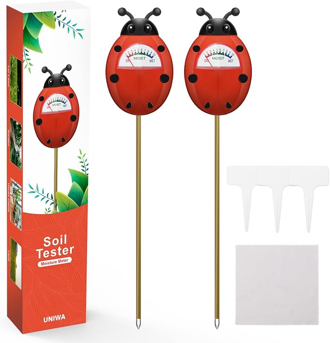 UNIWA Soil Moisture Meter, Plant Moisture Meter, Soil Hygrometer Sensor by UNIWA
