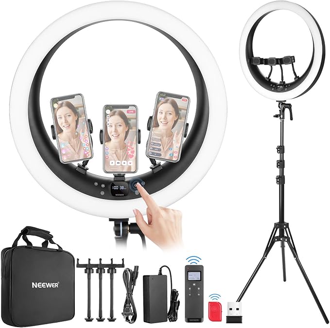 NEEWER 19 inch 2.4G Ring Light by Neewer