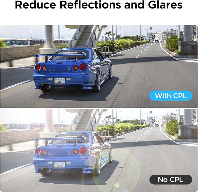 VIOFO CPL Filter Anti-Glare Circular Polarizing Lens - Image 3