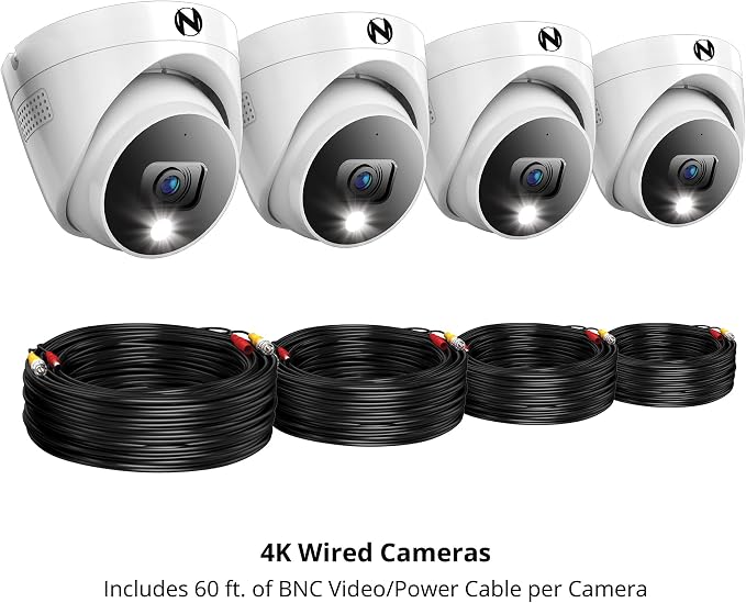 Night Owl Add On Wired 2K HD Indoor/Outdoor Deterrence Dome Cameras - Image 6