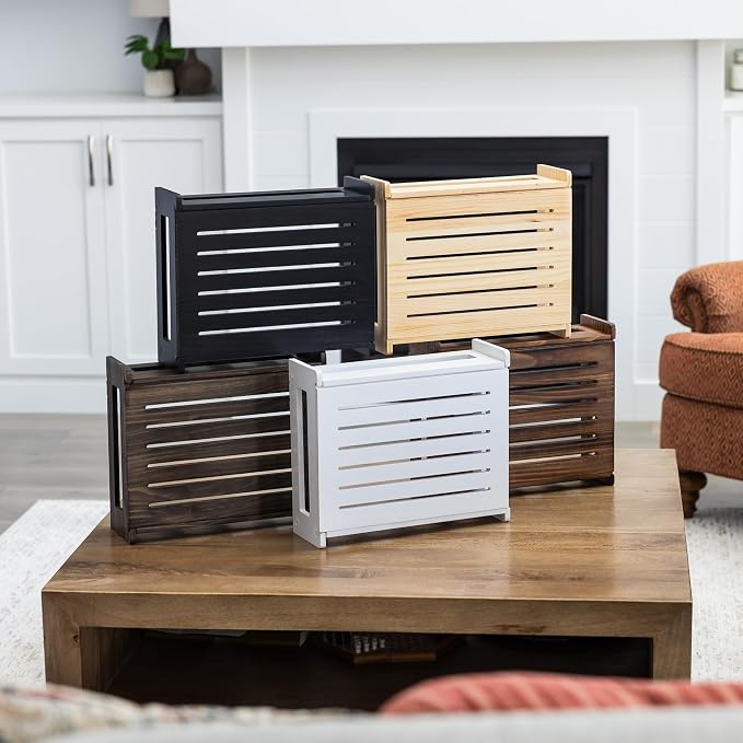 Wooden WiFi Router Storage Box - Image 9