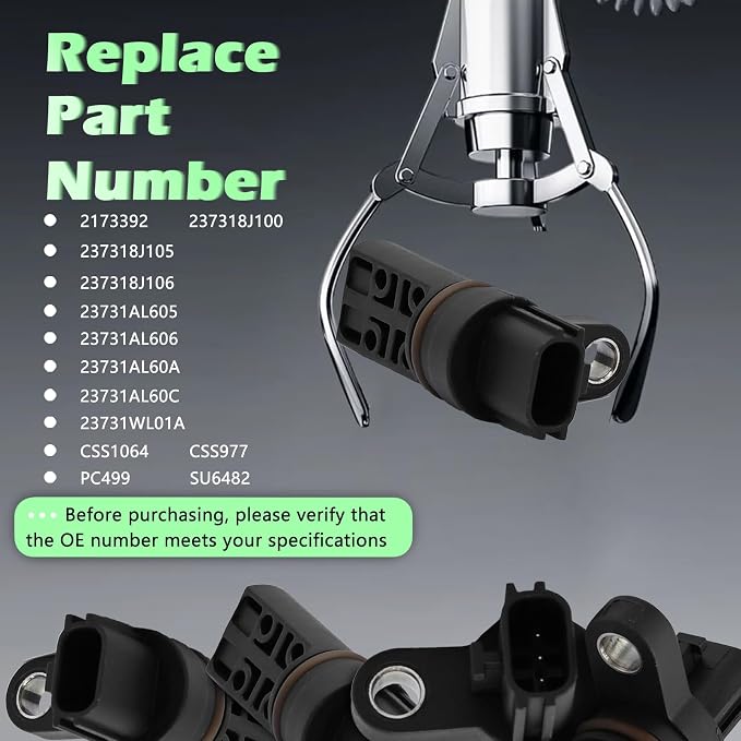 Engine Crank Crankshaft Position Sensor V6 3.5L Compatible - Image 4