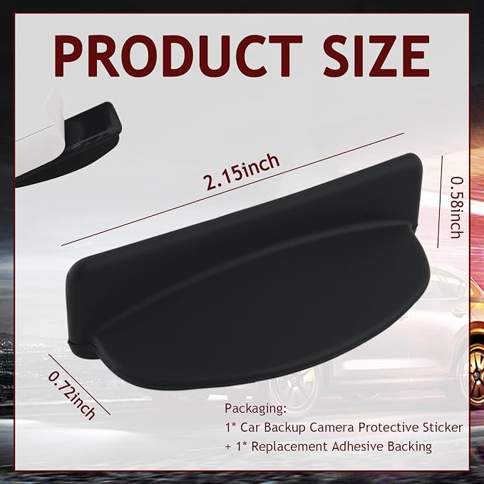 2026 New Backup Camera Rain Shield, Silicone Reverse Camera - Image 2