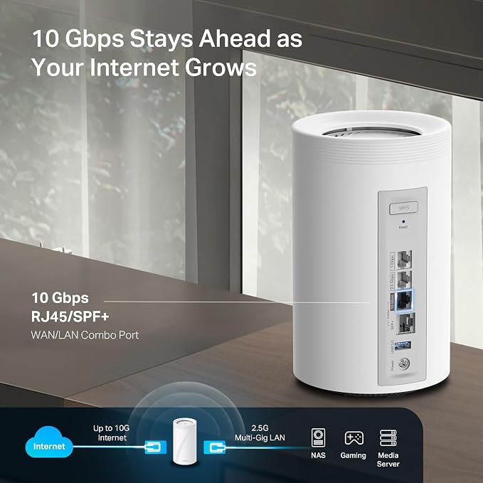 TP-Link Deco 7 Pro BE17000 Tri-Band Wi-Fi 7 Whole Home Mesh System | 9-Stream - Image 5