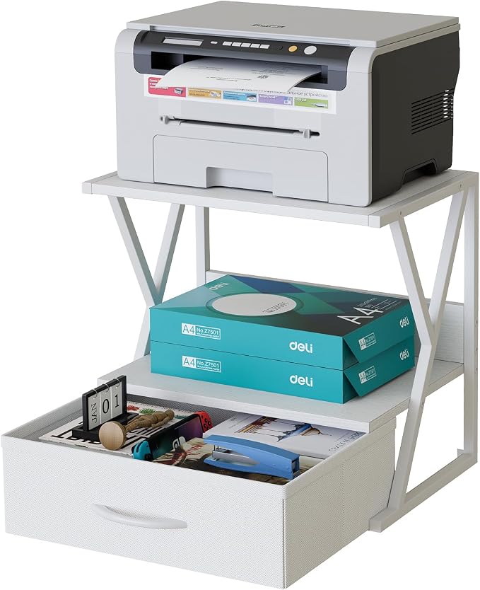 aboxoo Printer Stand for Desk - Image 9