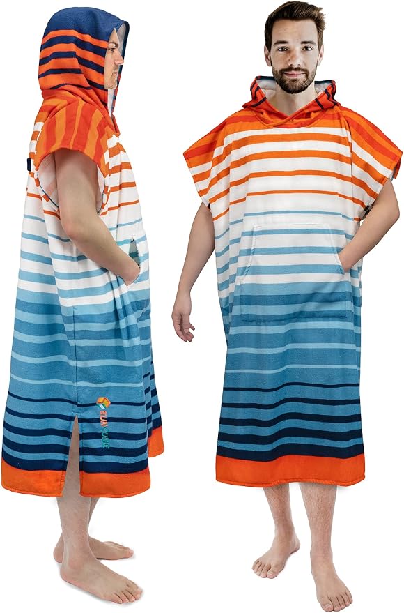 SUN CUBE Surf Poncho Changing Robe by SUN+CUBE
