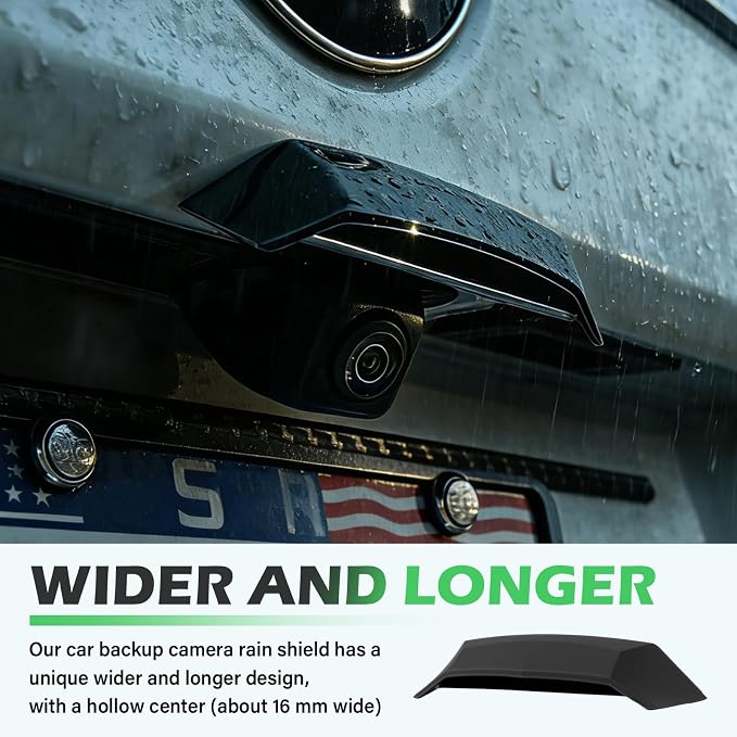 Upgraded Backup Camera Rain Shield - Image 7