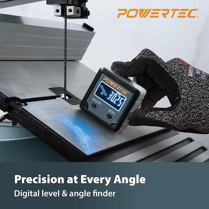 POWERTEC 7pc Set Router Table Setup Bars, 3-Gauges-in-One Aluminum Setup Blocks - Image 6