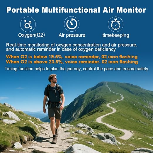 7-in-1 Portable Oxygen Detector - Image 4