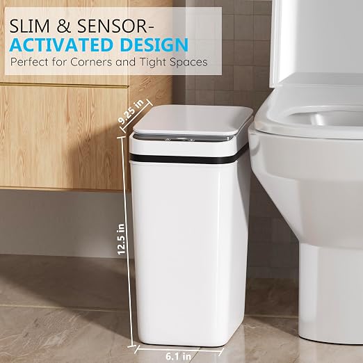 jinligogo 3Pack Bathroom Small Trash Can - Image 3