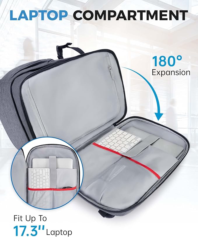 BAGSMART Camera Bag for DSLR, Waterproof Camera Backpacks for Photographers - Image 3