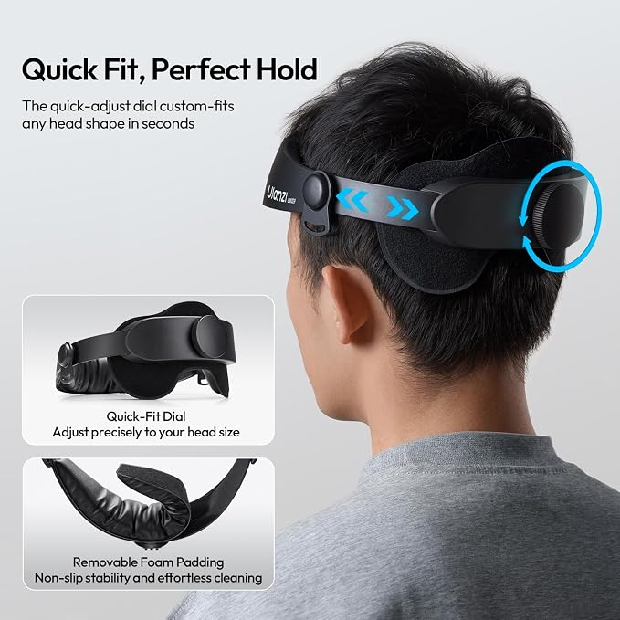 ULANZI Head Strap Mount for Action Camera & Phone, Comfortable POV Head Mount - Image 4