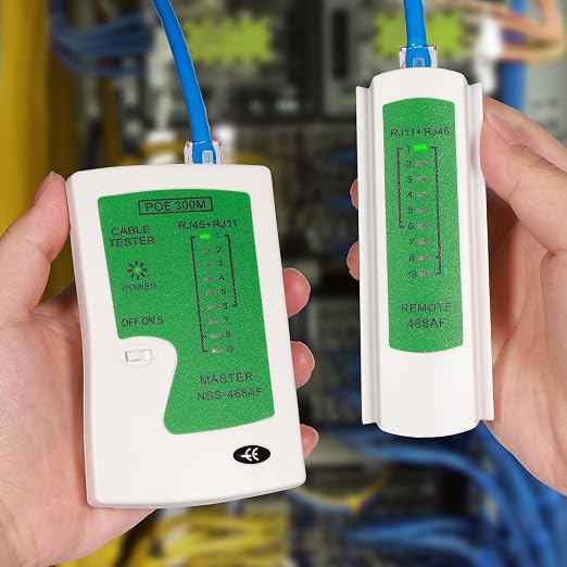 Professional Network Cable Tester – Fast & Reliable RJ45/RJ11/RJ12 Ethernet - Image 6