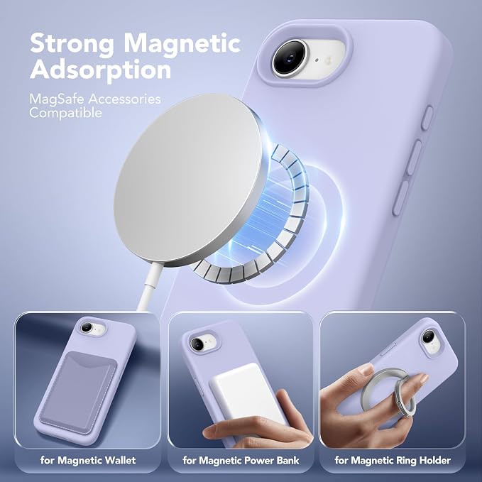 Magnetic for iPhone 17e/iPhone 16e Case, Compatible - Image 2