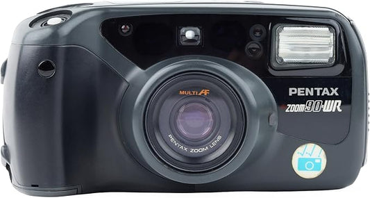 Pentax IQ Zoom 90WR Weather Resistant Compact 35mm P&S Film Camera by Amazon+Renewed