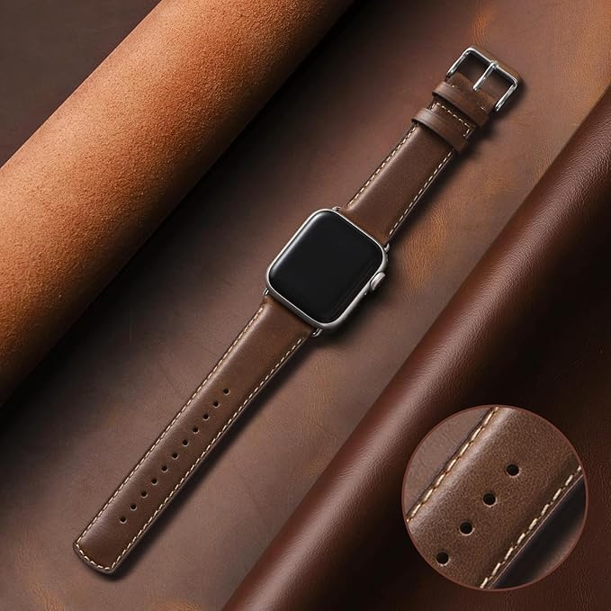 SUNFWR Leather Bands Compatible - Image 2