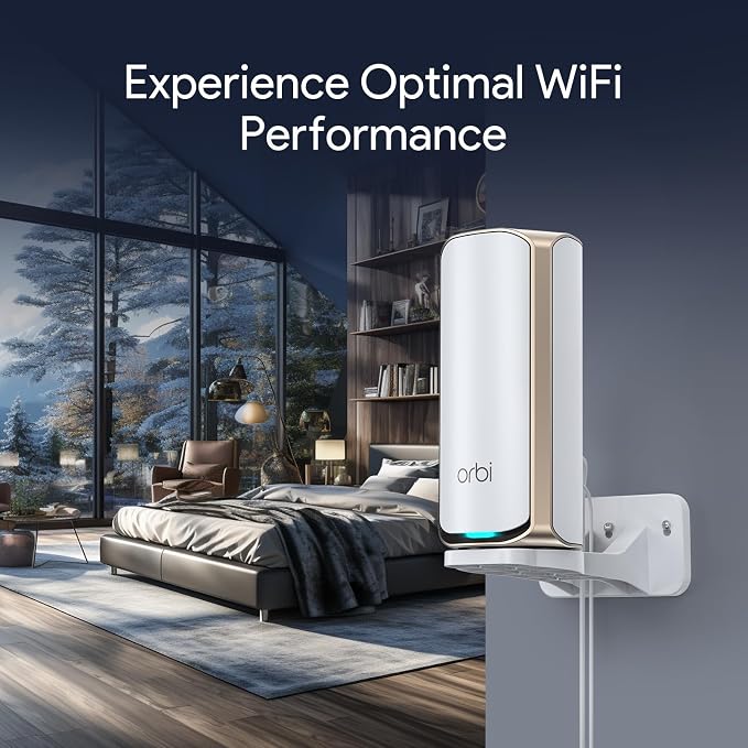 Wall Mount for Orbi WiFi 7 Router, Compatible - Image 3