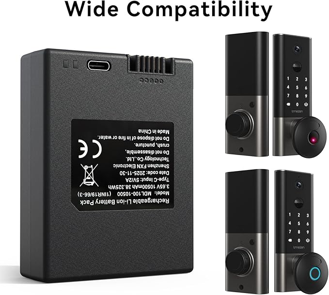 Power Supply for Smart Door Lock Electric Lock Camera Input 110V-240V AC to - Image 3