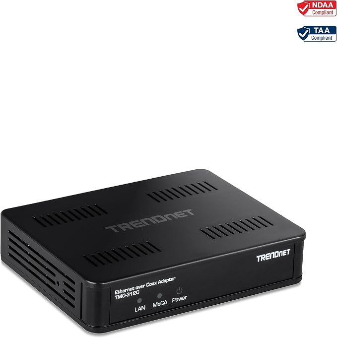 TRENDnet Ethernet Over Coax MoCA 2.5 Adapter, Backward Compatible - Image 6