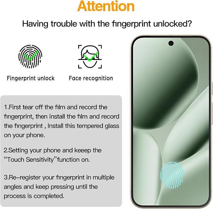 3 Pack Glass Screen Protector for Google Pixel 10 Pro XL + 3 Pack Pixel 10 Pro - Image 3