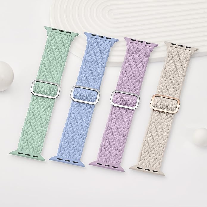 4 Pack Braided Stretchy Bands Compatible - Image 8
