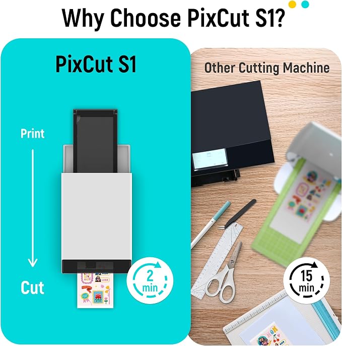 Liene PixCut S1 Color Sticker Printer & Cutting Machine - Image 2