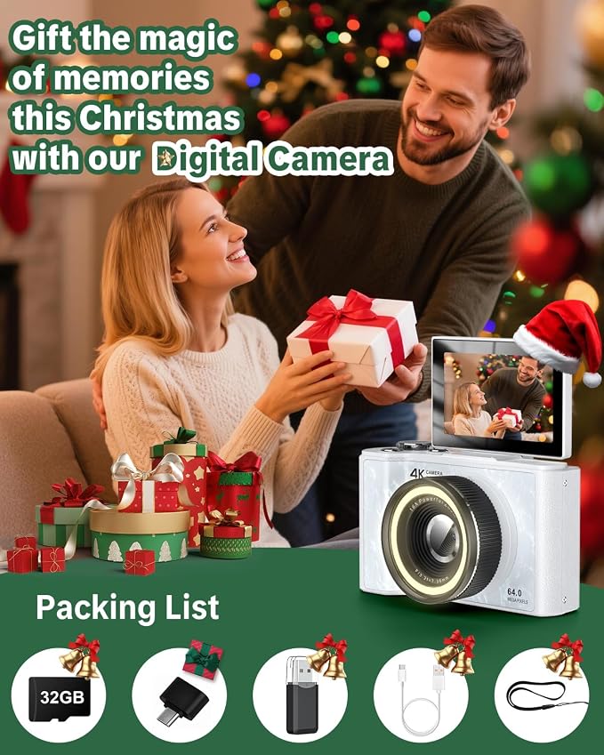 W & O Digital Camera for Teens, Kids Digital Camera - Image 7