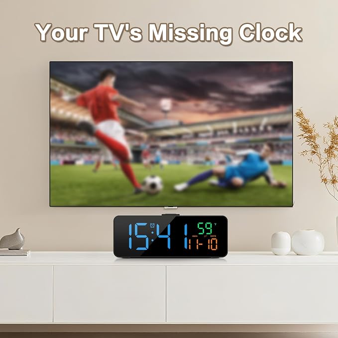 Netzu 3-in-1 Digital Clocks for Living Room - Image 4