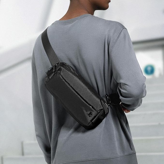 tomtoc Compact EDC Sling Bag 3L-10L, Minimalist Crossbody Bag Chest Shoulder - Image 2