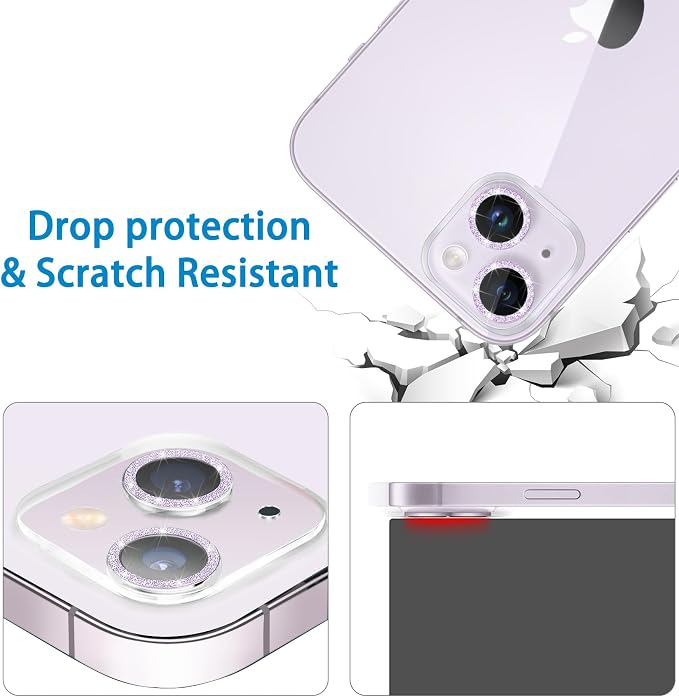 【3 Pack】Dengduoduo Tempered Glass Camera Lens Protector - Image 4
