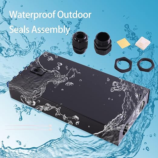 SC SM 6Port Box +Cables Wall Mount Fiber Enclosure - Image 9