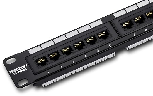 TRENDnet 24-Port Cat6 Unshielded Patch Panel, Wallmount or Rackmount, Compatible - Image 6