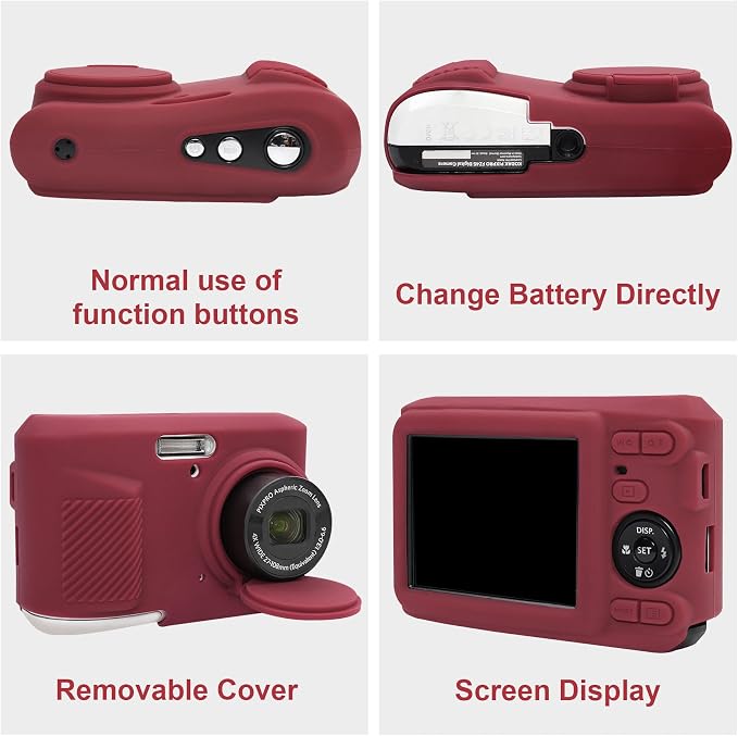 RAIALL Camera Case for KODAK PIXPRO FZ45 Digital Camera, 1* Hard Carrying Case - Image 5